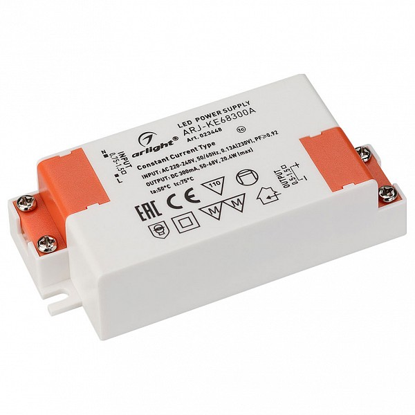 

Блок питания 50-68В 20Вт ARJ-KE68300A (20W, 300mA, PFC), 50-68В 20Вт ARJ-KE68300A (20W, 300mA, PFC)