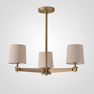 Люстра на штанге Imperiumloft Jorgenson Beige/Light wood 203577-26 (Китай)