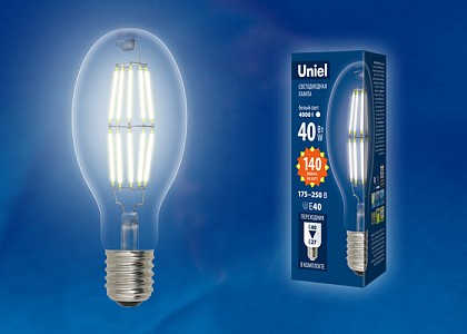 Лампа светодиодная [LED] Uniel E40 40W 6500K