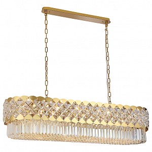 Подвесная люстра ASHLEY 8300/120 oval gold polished