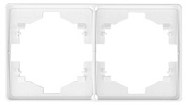 Рамка на 2 поста ROUND KR-78-0752-1