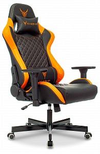 Игровое кресло Armor, оранжевый, черный, экокожа премиальная