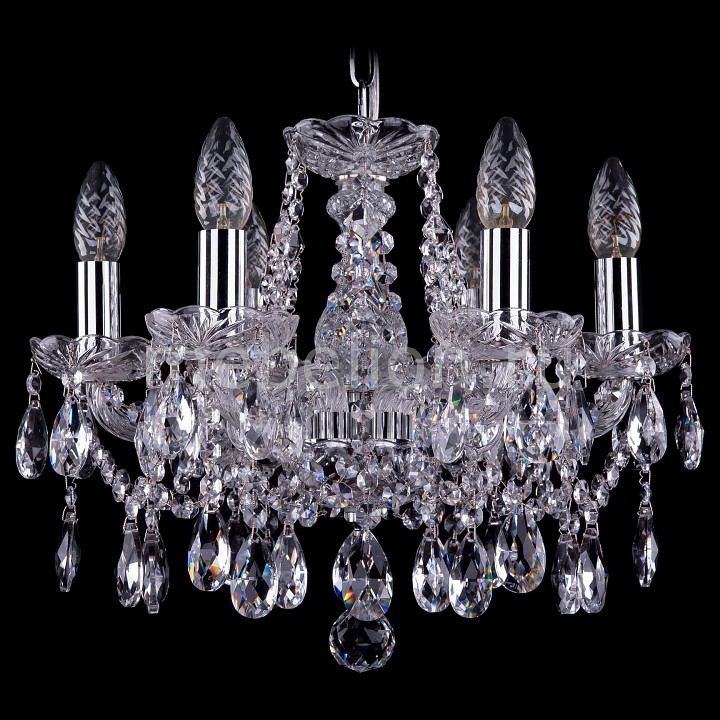 фото Подвесная люстра 1413/6/141/Ni Bohemia ivele crystal