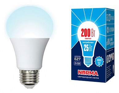 Лампа светодиодная [LED] Volpe E27 25W 4000K