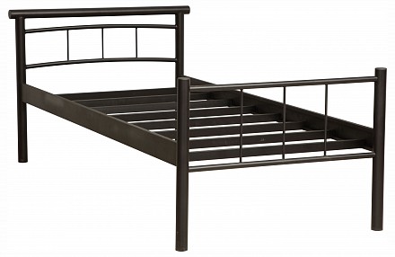 Кровать односпальная  черный   