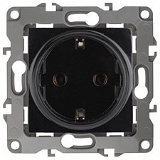 Розетка с заземлением, без рамки Эра 12 12-2001-06