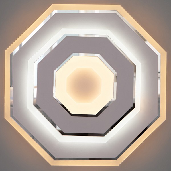 

Накладной светильник Contorni 90184/1 белый/хром, Contorni 90184/1 белый/хром