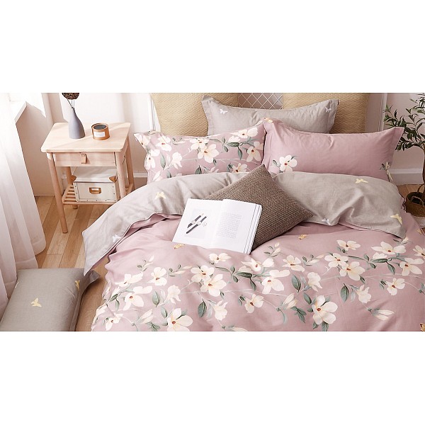 

Комплект двуспальный Satin de' Luxe Надайн, Розовый, Satin de' Luxe Надайн