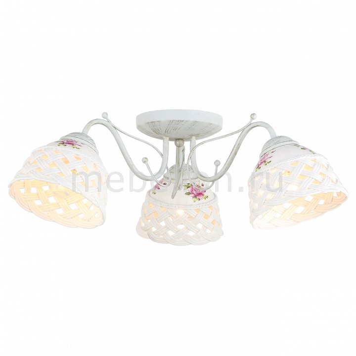 

Потолочная люстра Wicker A6616PL-3WG