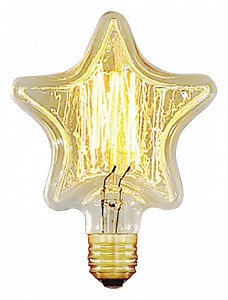 Лампа накаливания Edison Bulb E27 220В 40Вт 2740-SЛампа накаливания Loft it E27 40W K