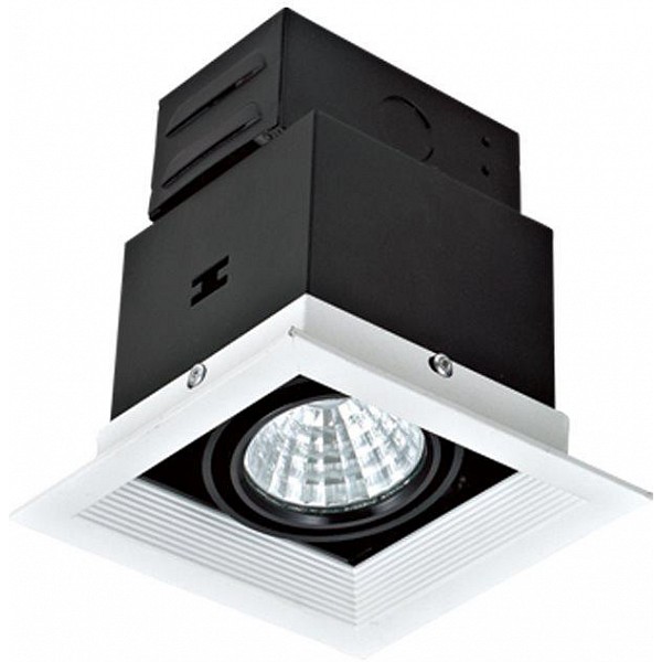 фото Встраиваемый светильник OPZIONE 535.1-5W-WT/BK Ideal lux