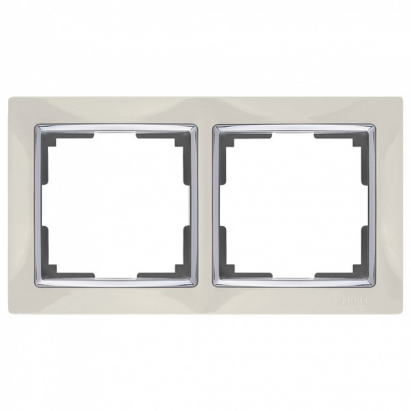 

Рамка на 2 поста Snabb WL03-Frame-02-ivory, Snabb WL03-Frame-02-ivory
