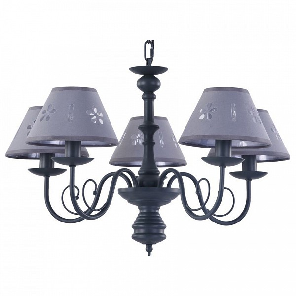

Подвесная люстра Emily FR2537PL-05GR, Emily FR2537PL-05GR