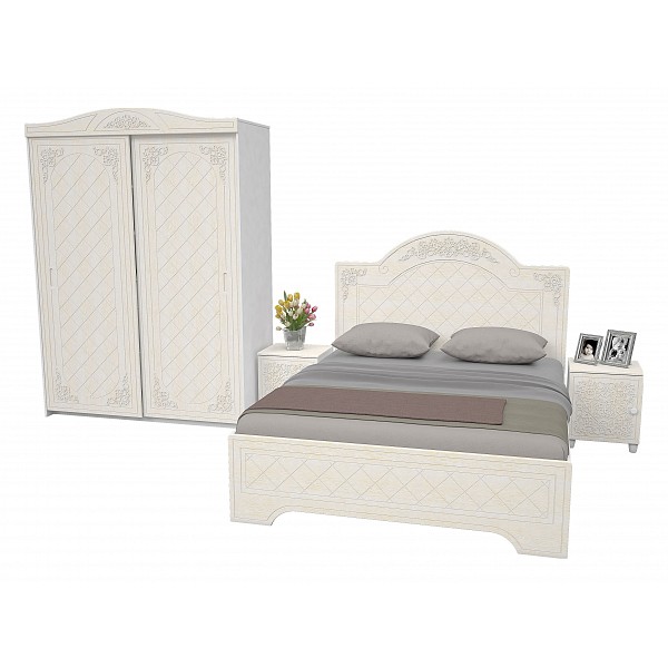 Гарнитур для спальни Соня премиум Компасс-мебель KOM_Sonya_premium_bedroom_1