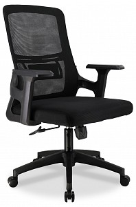 Кресло офисное EP-520, черный, сетка