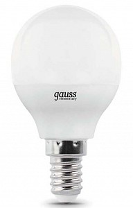 Лампа светодиодная [LED] Gauss E14 7W 4100K