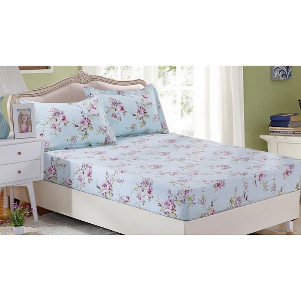 

Простыня на резинке (90x200 см) PRPP, Голубой;розовый, (90x200 см) PRPP