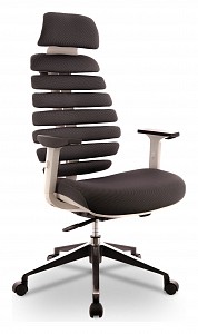 Кресло Ergo, серый, текстиль