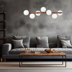 Светильник потолочный TK Lighting Estera Wood (Польша)