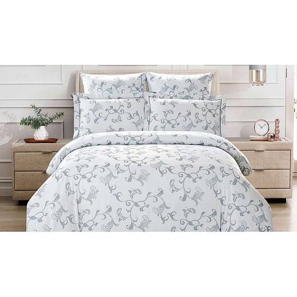

Комплект двуспальный Tencel Jacquard, Tencel Jacquard, Белый