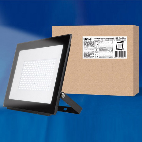 

Настенный прожектор ULF-F20 ULF-F20-200W/4000K IP65 195-250В BLACK, ULF-F20 ULF-F20-200W/4000K IP65 195-250В BLACK