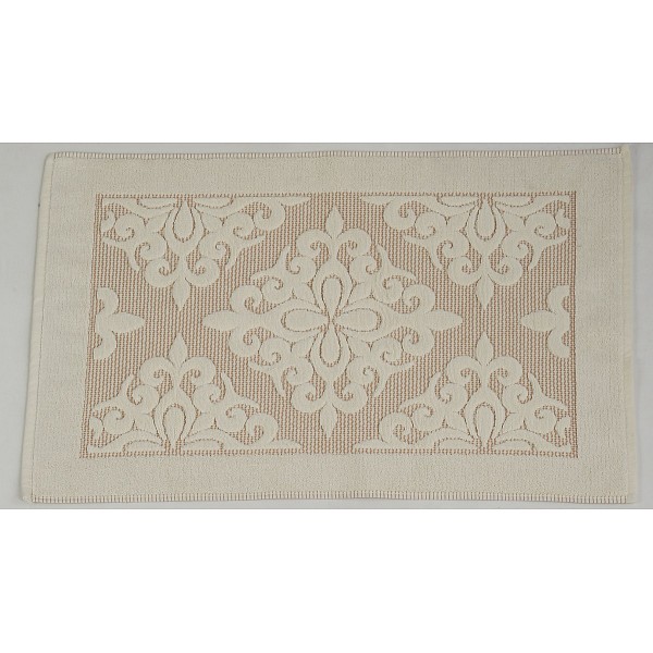 

Коврик для ванной (50x70 см) Karna Delux Damask, Бежевый;пудровый, (50x70 см) Karna Delux Damask