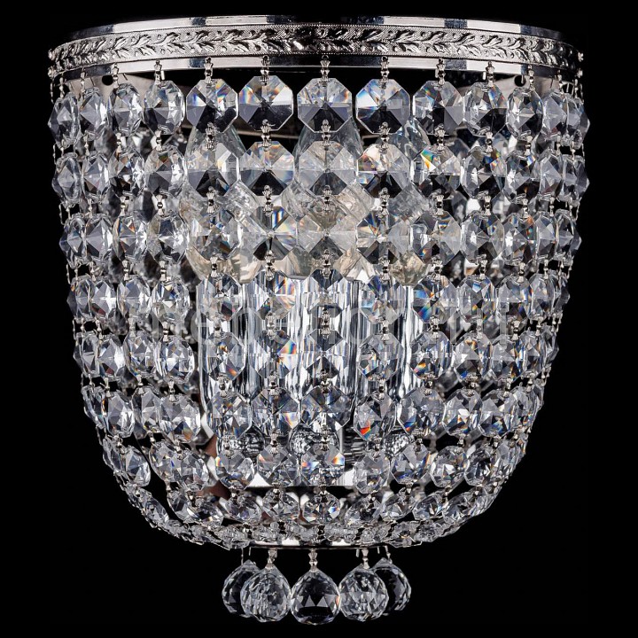 фото Накладной светильник 1928/3S/Ni Bohemia ivele crystal