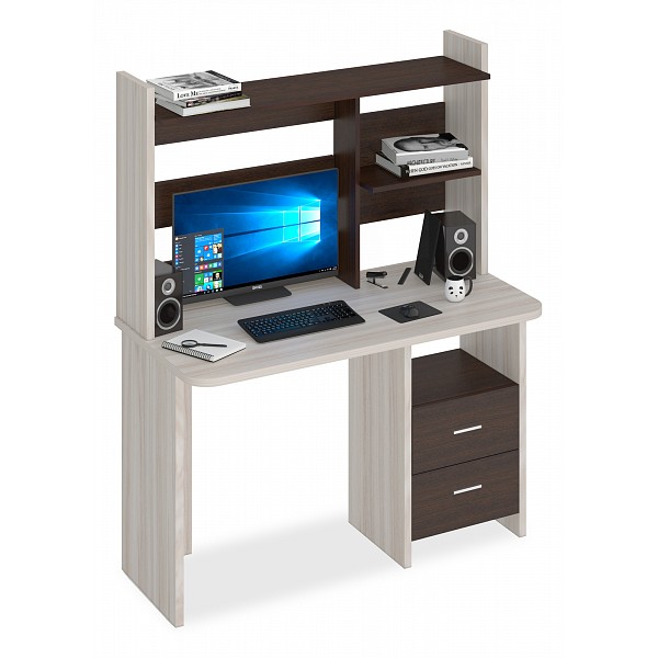 

Стол компьютерный Домино Lite СКЛ-Прям120Р+НКЛ-120, Домино Lite СКЛ-Прям120Р+НКЛ-120