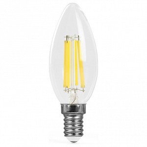 Лампа светодиодная [LED] Feron E14 8W 2700K