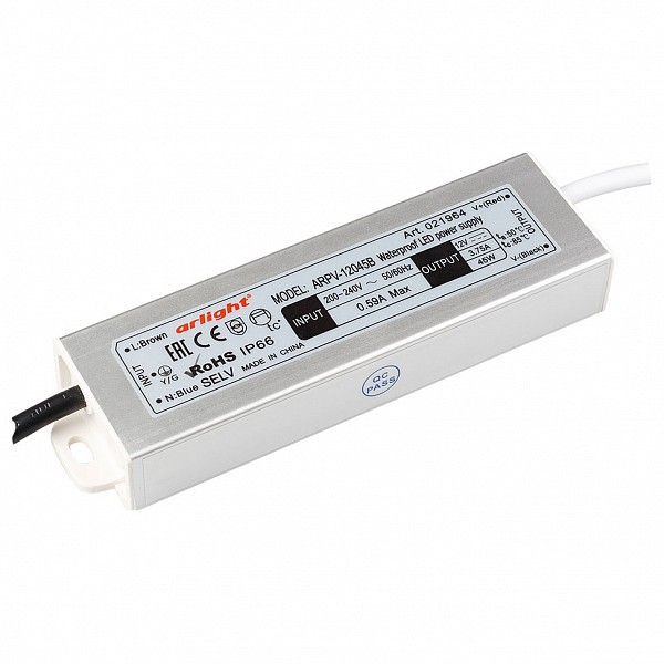 

Блок питания 12В 45Вт ARPV-12045-B (12V, 3.8A, 45W), 12В 45Вт ARPV-12045-B (12V, 3.8A, 45W)