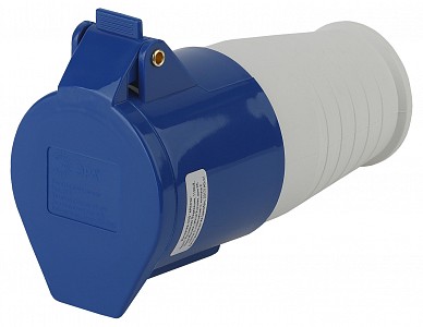 Розетка с заземлением  R-32-2P-PE-IP44