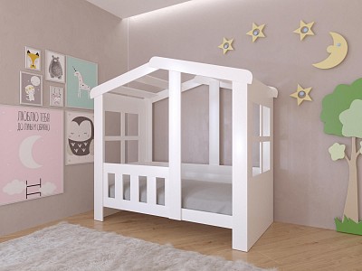 Односпальная детская кровать Астра RVM_ASTRAD-35-35
