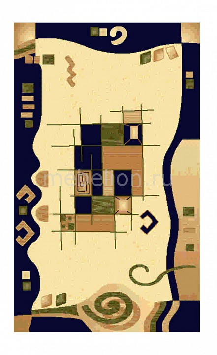 

Ковер интерьерный (100x150 см) УК-24, Кремовый;синий