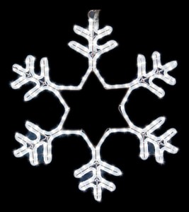 Панно световое (55x55 см) Снежинка NN-501 501-334
