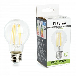 Лампа светодиодная [LED] Feron E27 20W 4000K