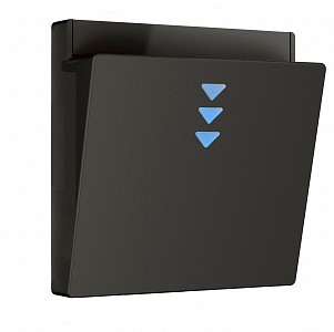 Накладка для электронного карточного выключателя черный a062006