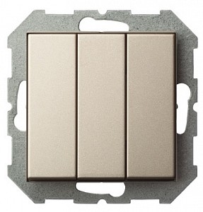 Выключатель трехклавишный без рамки EPSILON 28-302