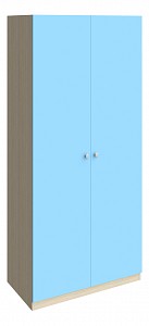 Шкаф 2-х дверный Астра 45 голубой 