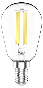 Лампа светодиодная [LED] Gauss E14 4.5W 2700K