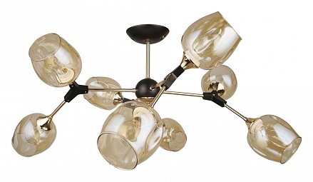 Люстра на штанге Arte Lamp Seppia A4211PL-8BK (Италия)