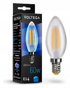 Лампа светодиодная [LED] Voltega E14 6W 4000K