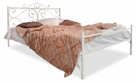 Полутораспальная кровать Валенсия  белый  
