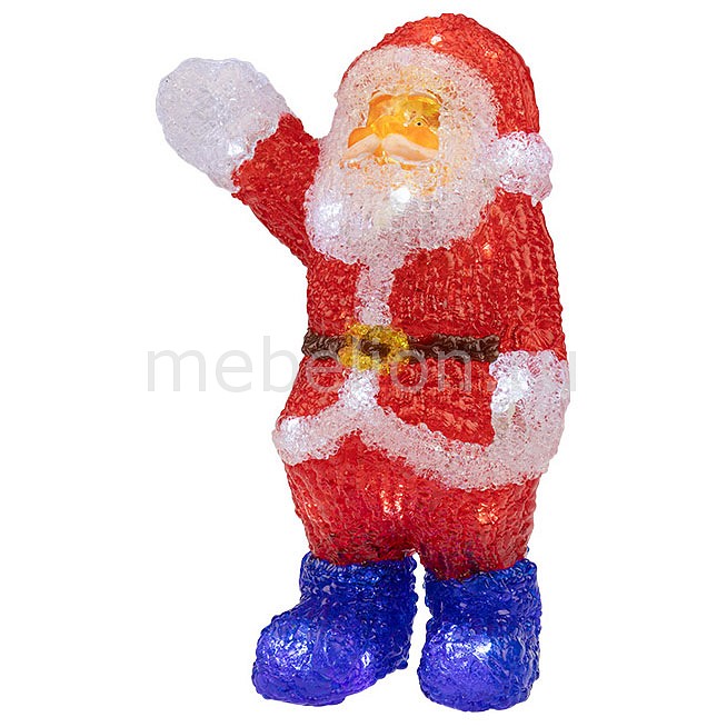фото Дед Мороз световой (30 см) Санта Клаус приветствует 513-273 Neon-night