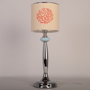 Настольная лампа декоративная TL.7737-1BL TL.7737-1BL (коралл) настольная лампа 1л