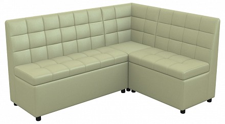 Угловой диван Модерн 4 не раскладной, кожа искусственная