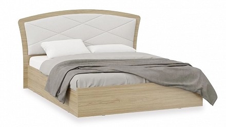 Кровать двуспальная Сэнди с подъемным механизмом   вяз благородный