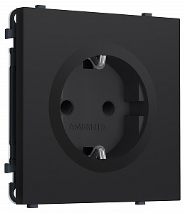 Розетка с заземлением и со шторкой, без рамки MS MS987010