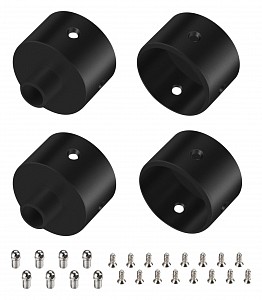 Набор заглушек для профиля WPH-FLEX-D22-360deg 049940