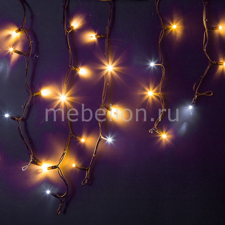 фото Бахрома световая (4x0,6 м) КАУЧУК 255-236 Neon-night