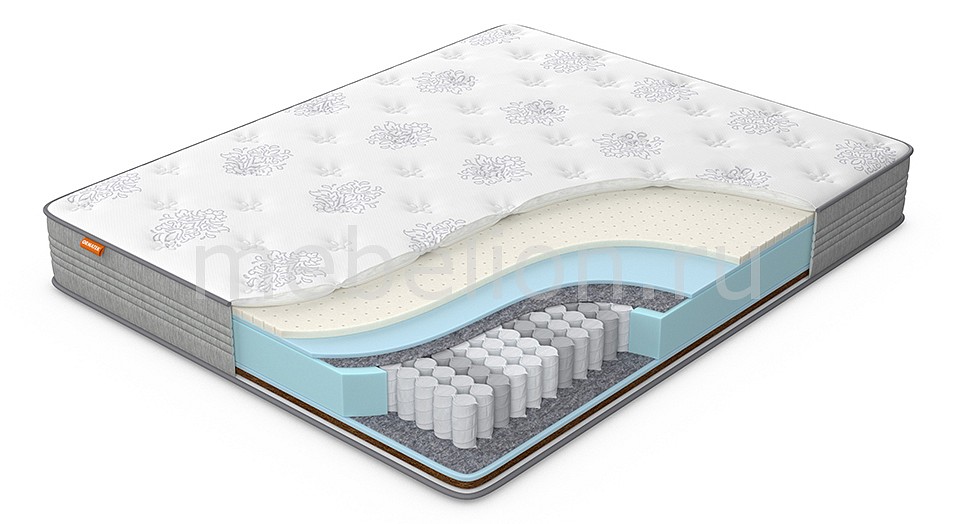

Матрас полутораспальный Comfort Duos Middle/Hard (Grey) 2000х1200